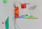 Barbara Bütikofer: Collaborations-04-2019, 30 x 42 cm